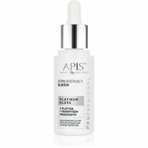 Apis Natural Cosmetics Platinum Gloss eliksir za obraz s pomlajevalnim učinkom 30 ml