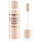 Dermacol Lahka posvetlitvena ličila (Infinity Healthy Glow Foundation) 20 g (Odtenek 02 BEIGE)