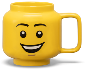LEGO keramična skodelica 530 ml - vesel fant