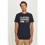 G-Star Raw T-shirt - mornarsko modra. T-shirt iz zbirke G-Star Raw. Model narejen iz tiskane tkanine.