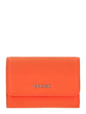 Calvin Klein Majhna ženska denarnica Ck Must Trifold Sm K60K607251 Oranžna