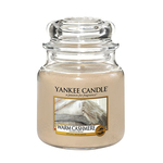 Yankee Candle Topla kašmirjeva klasična srednje srednje dišeča sveča