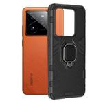 Odporen ovitek Ring Armor Case za Realme GT 7 Pro - Črna KP36607