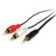 Sinnect kabel Audio 3,5mm Stereo to 2 x RCA, 5m, M/M (14.117)