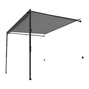 VEVOR Komplet za ročno izvlečno streho za avtodom 4877x2347 cm črna