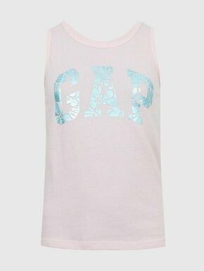 Gap Otroške Majica brez rokavov s logem GAP XXL