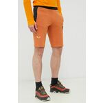 Pohodne kratke hlače Salewa Lavaredo moške, oranžna barva - oranžna. Pohodne kratke hlače iz kolekcije Salewa. Model izdelan iz materiala, ki diha.
