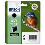 Epson T1591 tinta, črna (black), 17ml