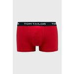 Tom Tailor Denim boksarice (3-pack) - rdeča. Boksarice iz kolekcije Tom Tailor. Model izdelan iz elastične pletenine. V kompletu so trije pari.
