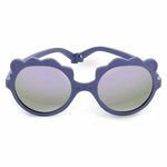 Otroška sončna očala Ki ET LA Lion - modra. Otroška sončna očala iz kolekcije Ki ET LA. Model z zrcalnimi stekli in okvirji iz plastike. Ima filter UV 400.