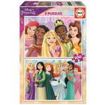 WEBHIDDENBRAND EDUCA Puzzle Disneyjeve princese 2x100 kosov