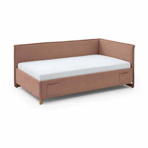 Rožnata otroška postelja s prostorom za shranjevanje 90x200 cm Fun – Meise Möbel