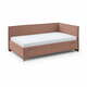 Rožnata otroška postelja s prostorom za shranjevanje 90x200 cm Fun – Meise Möbel
