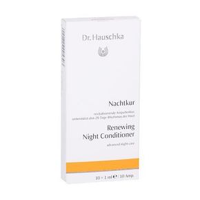 Dr. Hauschka Renewing Night Conditioner nočni tretma za oživitev in zategovanje kože na obrazu 10 ml za ženske