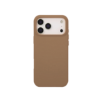Silikonski ovitek (liquid silicone) za Apple iPhone 17 Pro Max, rjav