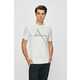 Armani Exchange T-shirt - bela. T-shirt iz zbirke Armani Exchange. Model narejen iz tiskane tkanine.