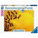 Ravensburger sestavljanka Challenge Puzzle: Čebele na satju, 1000 kosov