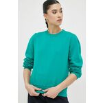 Bluza Morgan ženska, zelena barva - zelena. Pulover iz kolekcije Morgan. Model izdelan iz elastične pletenine.