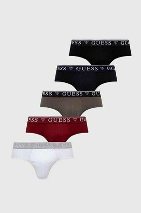 Moške spodnjice Guess 5-pack moški - pisana. Spodnje hlače iz kolekcije Guess. Model izdelan iz gladke