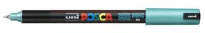 Uni-ball POSCA akrilni marker - kovinsko zelena 0