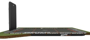BERG Sport Ultim Pro Bouncer FlatGround 5x5 + odbojna stranska stena 2x2 BLK&amp;GRY