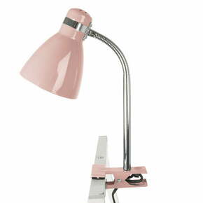 Rožnata namizna svetilka s sponko Leitmotiv Študija