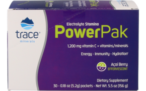 Trace Minerals Research Power Pak Electrolyte Stamina in Vitamin C - Acai