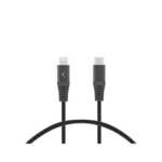 Ksix Kabel iz USB-C v Lightning KSIX Črna