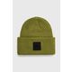 Kapa The North Face zelena barva - zelena. Kapa iz kolekcije The North Face. Model izdelan iz debele pletenine.