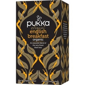 Čaj Elegant English breakfast Pukka (20 čajnih vrečk)