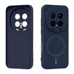 Gumiran magnetni ovitek (TPU Magnetic Pastel) za Honor Magic8 Pro, moder
