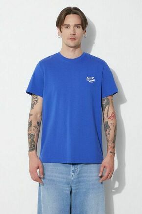 Bombažna kratka majica A.P.C. t-shirt raymond moška