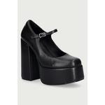 Koi Footwear salonke Darkbloom Black Platform črna DBP2.Darkbloom