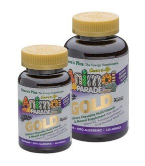 Animal Parade® GOLD Multivitamin - Grozdje - 120 tab. liz.