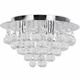 Toolight Stropna svetilka Crystal Plafond Glamour 392179