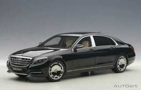 1:18 Mercedes-Maybach S-razred S600 (SWB) (črna) - AUTOART - 76293