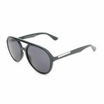 Sončna očala Tommy Hilfiger moški, črna barva - črna. Sončna očala iz kolekcije Tommy Hilfiger. Model z enobarvnimi stekli in okvirji iz plastike. Ima filter UV 400.