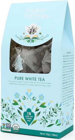 English Tea Shop Bio beli čaj - 15 piramidnih vrečk