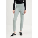 Pajkice adidas zelena barva, KF0041 - zelena. Pajkice iz kolekcije adidas. Model izdelan iz tanke, elastične pletenine. Model iz izjemno udobne tkanine z visoko vsebnostjo bombaža.