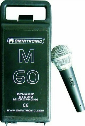 Omnitronic M-60 Dinamični mikrofon za vokal