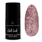 Juliana Nails Gel Lak Diamond Glitter Selfless vijolična roza bleščeča No.576 6ml
