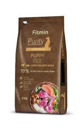 Fitmin hrana za pse Dog Purity Rice Puppy Lamb &amp; Salmon