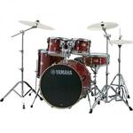 Bobni Yamaha Stage Custom Birch Kit SBP2F5 s setom stojal HW680W - različne barve - Bobni Yamaha Stage Custom Birch Kit - vranje črni SBP2F5-RBL6W s s