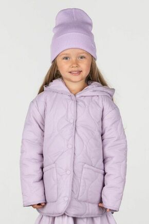 Otroška jakna Coccodrillo vijolična barva - vijolična. Otroški Jakna iz kolekcije Coccodrillo. Delno podložen model