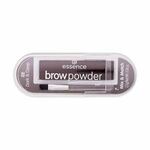 Essence Brow Powder Set paletka senčil za obrvi 2,3 g odtenek 02 Dark &amp; Deep za ženske
