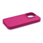 CellularLine Sensation+ ovitek za Apple iPhone 15, silikonski, roza (SENSPLUSIPH15P)
