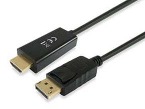 Equip Life 119392 DisplayPort - HDMI pretvorni kabel (moški/moški)