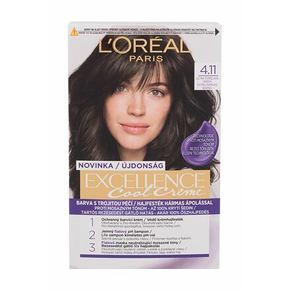 L´Oréal Paris Excellence Cool Creme barva za lase za barvane lase za vse vrste las 48 ml odtenek 4