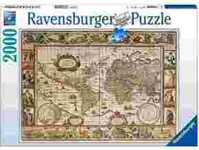 RAVENSBURGER 2000 delna sestavljanka Zemljevid sveta 166336