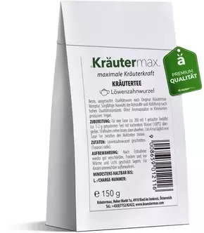 Kräuter Max Zeliščni čaj iz korenin regrata - 150 g